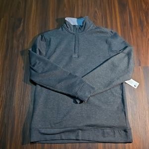 NWT Mens Half Zipped Clubroom Zipped Sweater